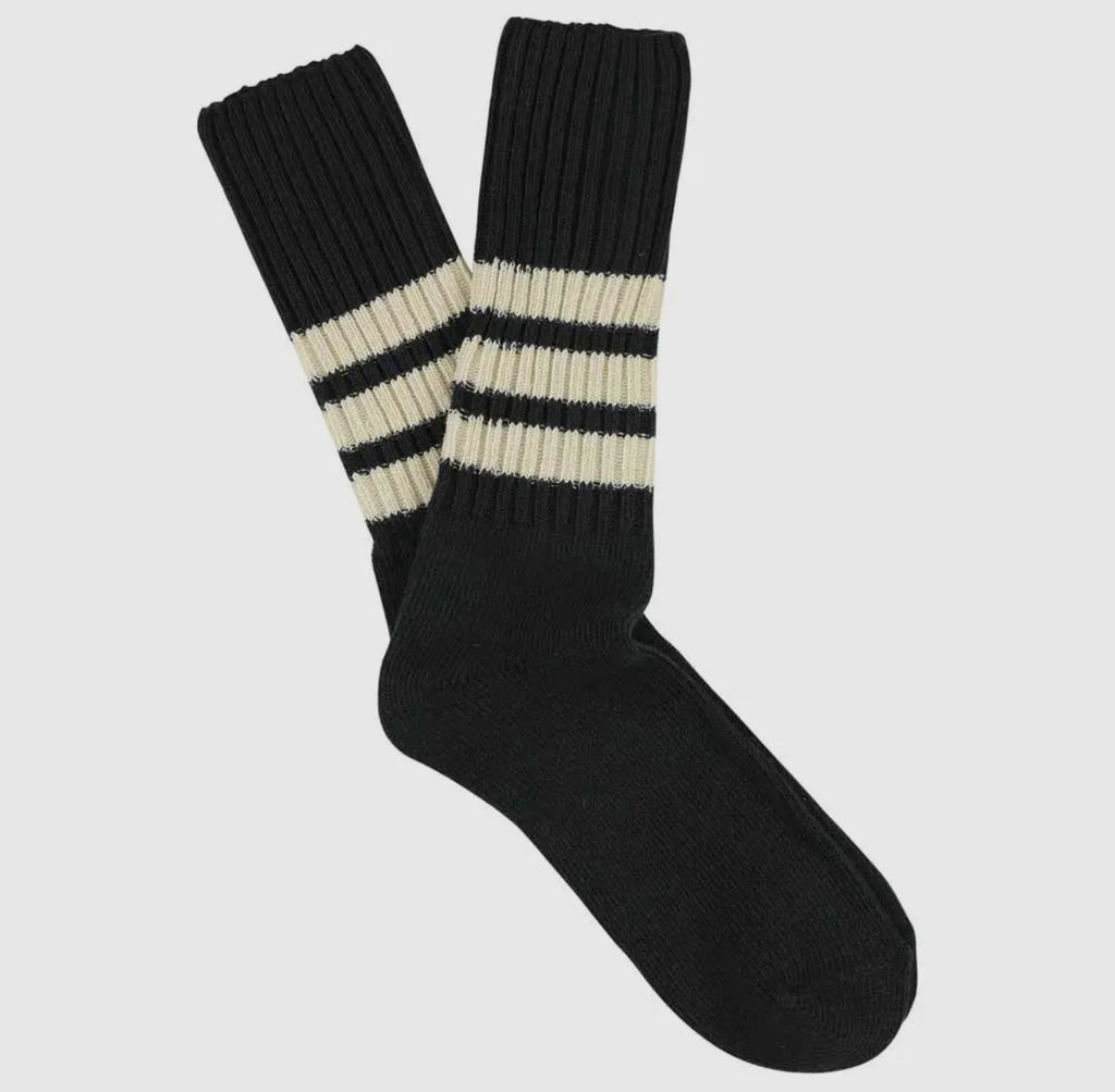 Stripe Crew Socks