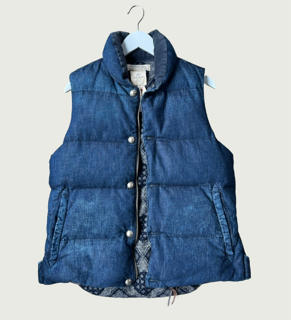 Vintage denim vest