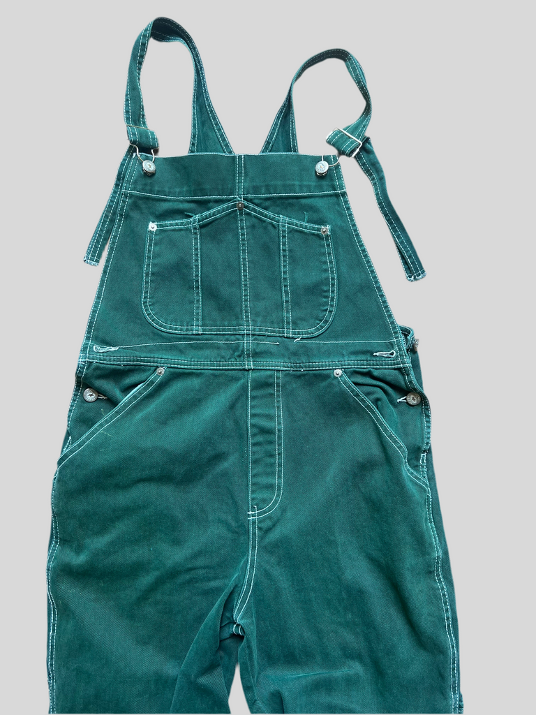 Vintage Green Overalls