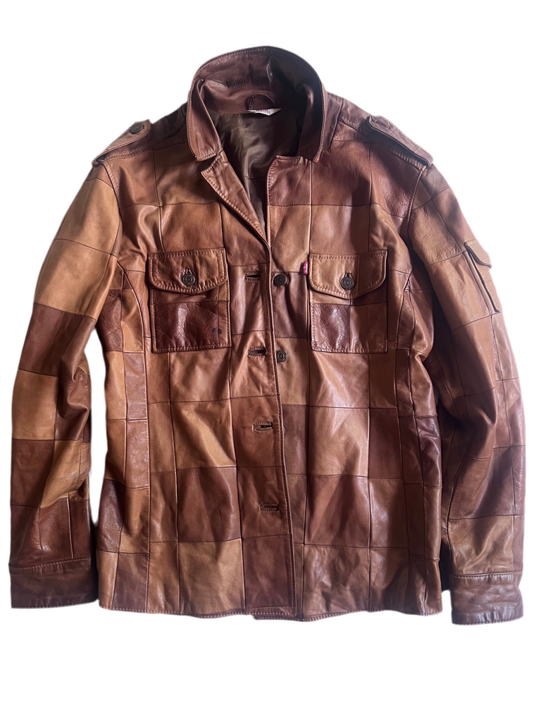 Vintage Leather Levi”s Jacket