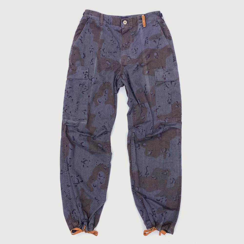 Blue camo pants