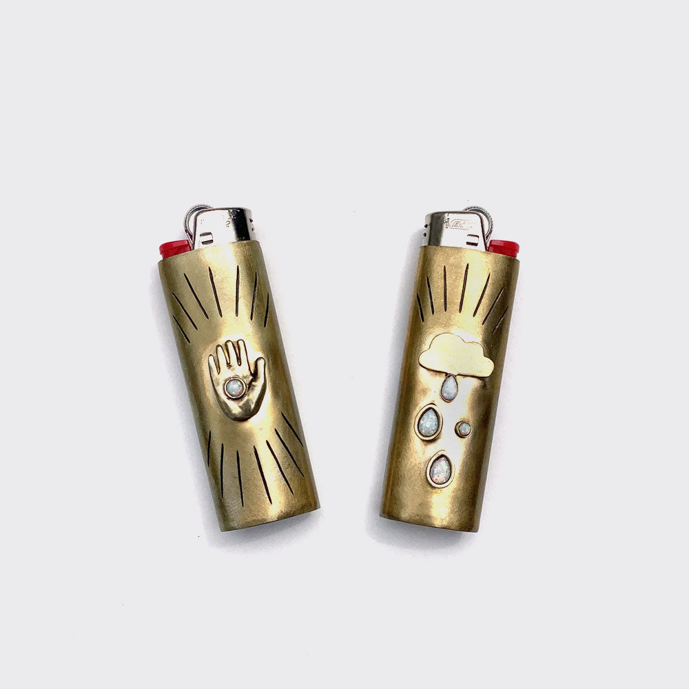 Brass lighter case