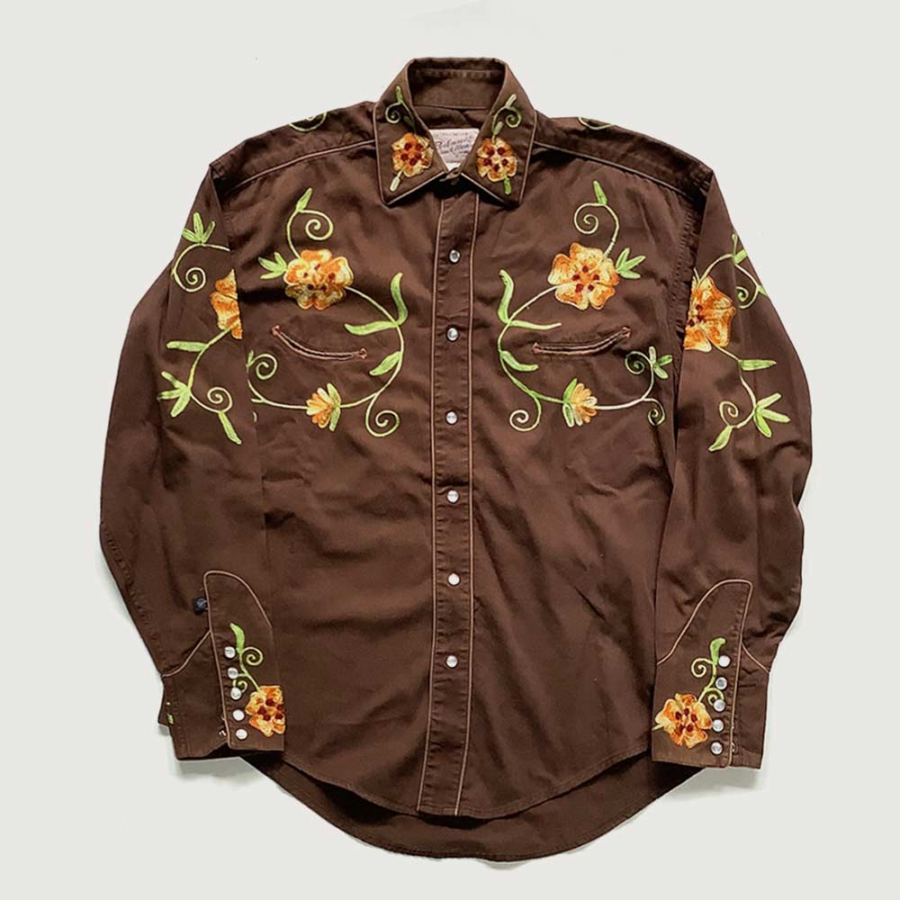 Vintage embroidered shirt