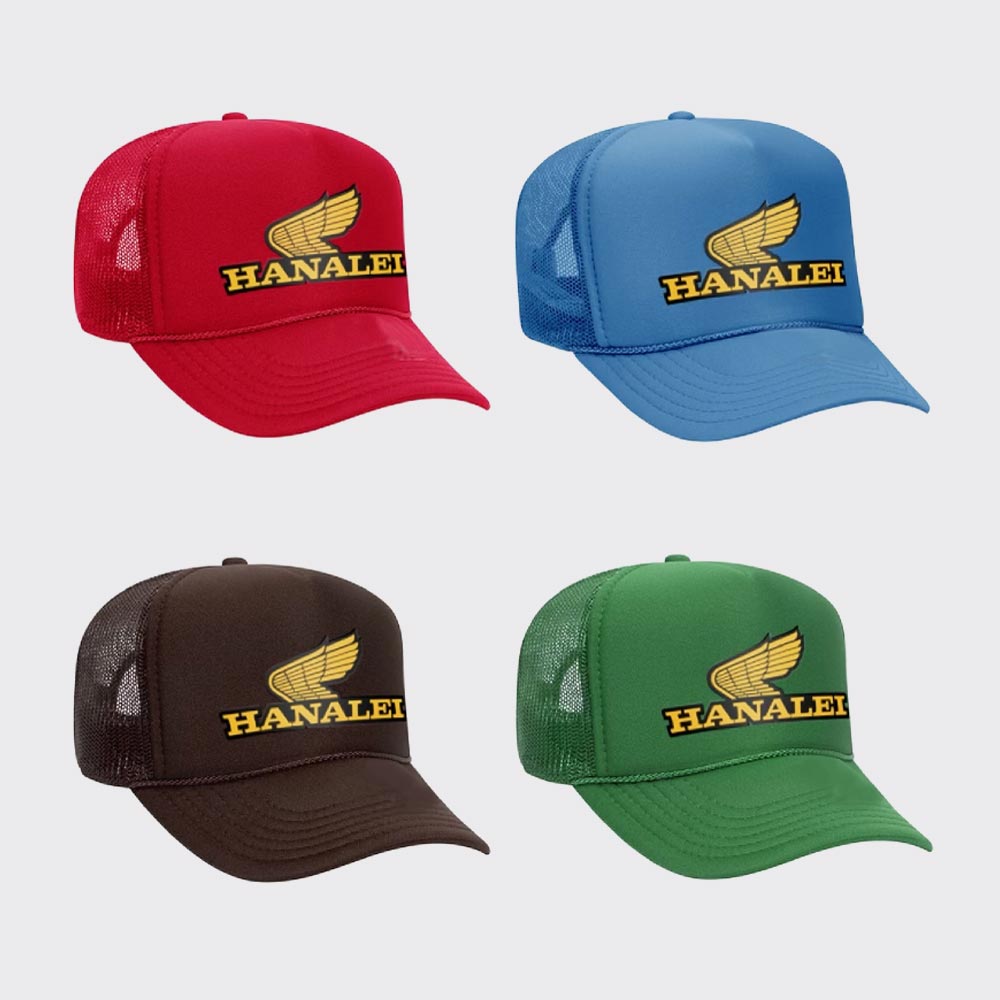 Hanalei moto hat