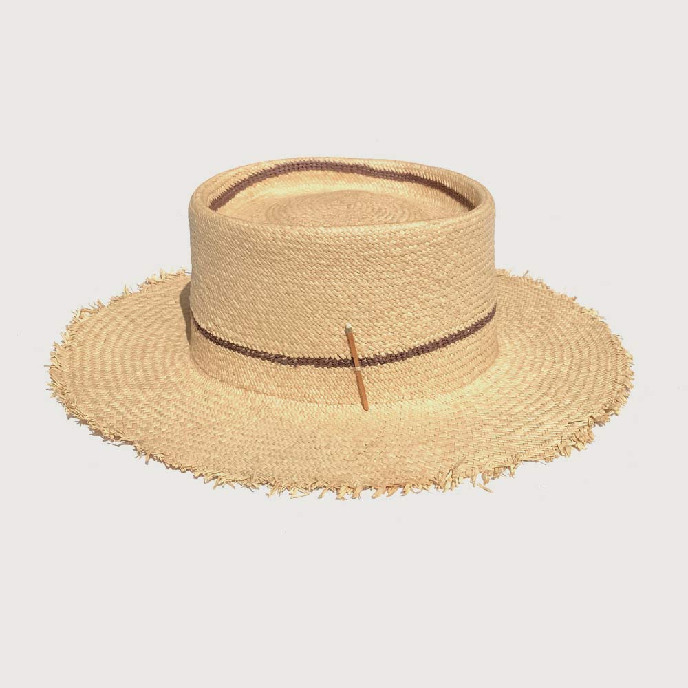 Nick Fouquet straw hat