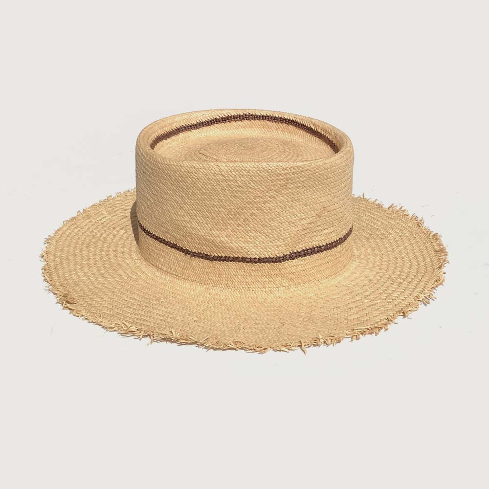 Nick Fouquet straw hat