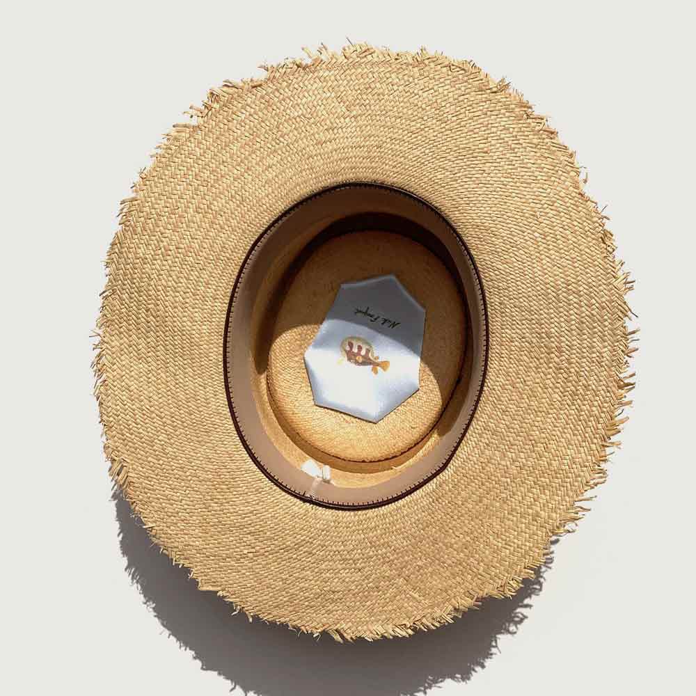 Nick Fouquet straw hat