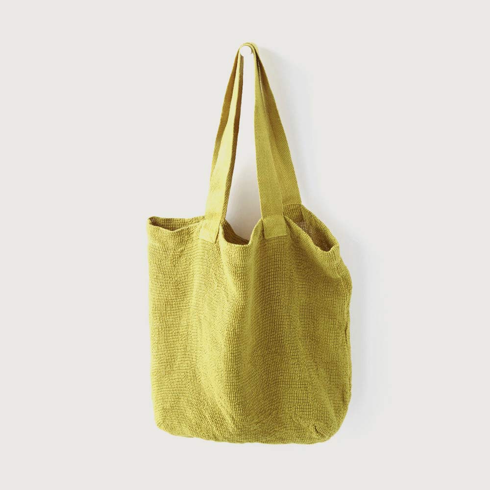 Linen nomad bag