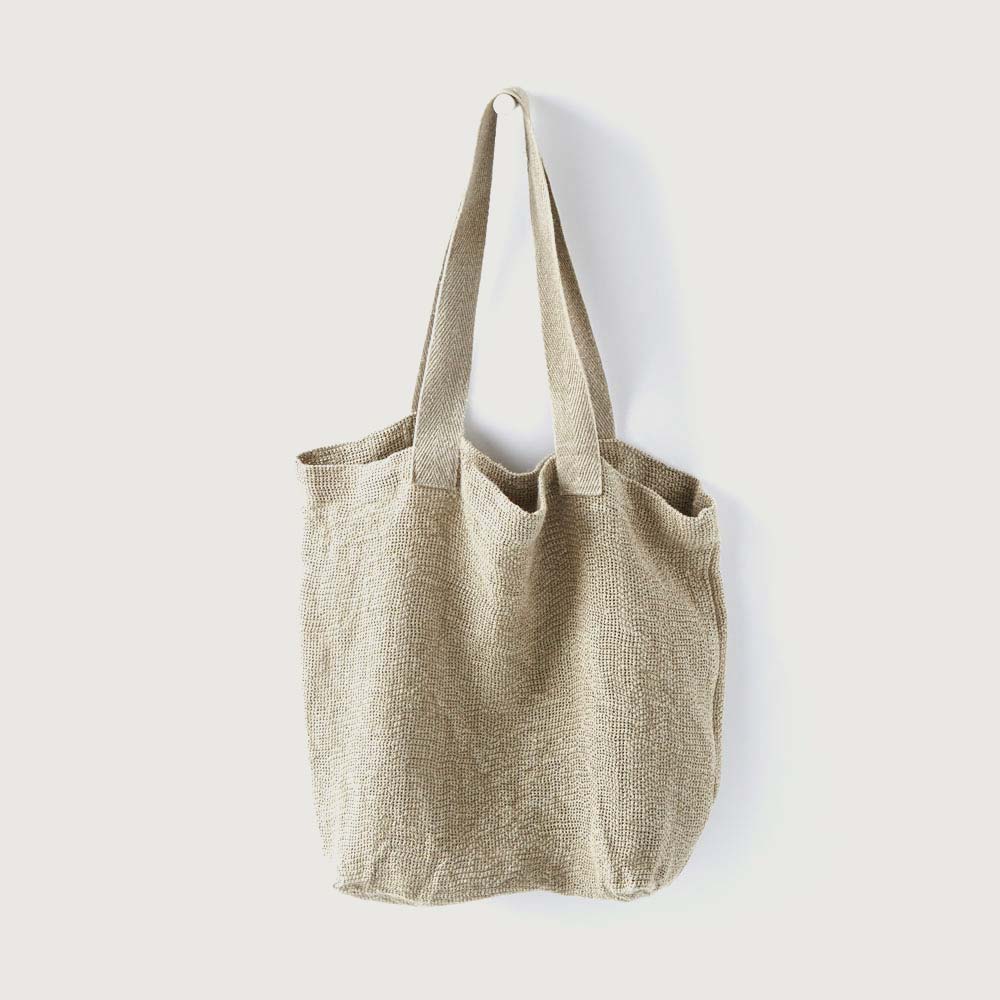 Linen nomad bag