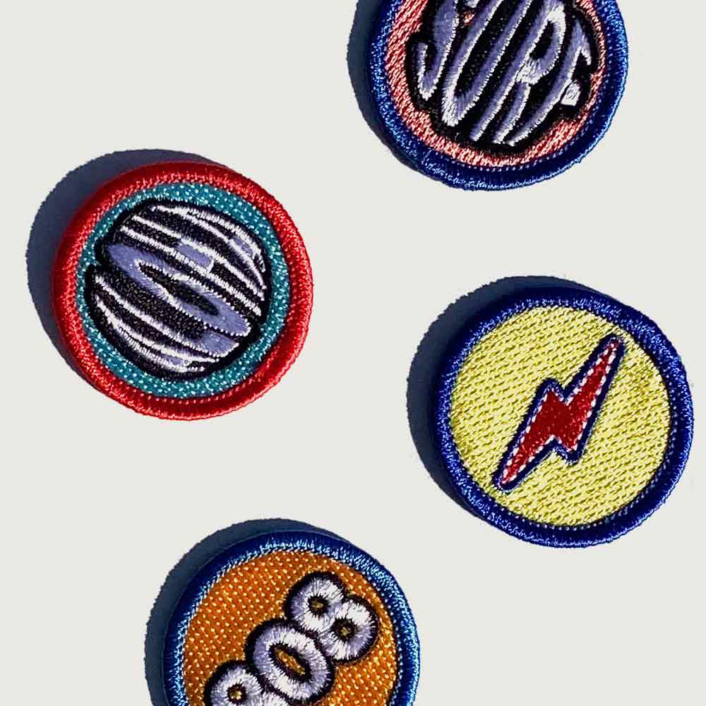 Patches and stickers