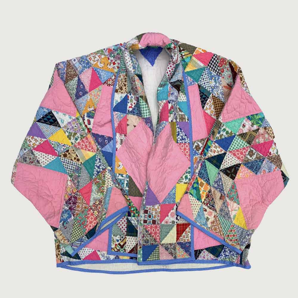 Pink quilt jacket