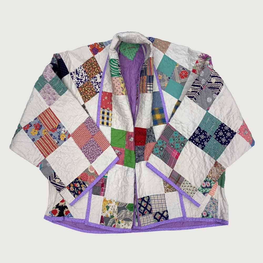 White quilt jacket