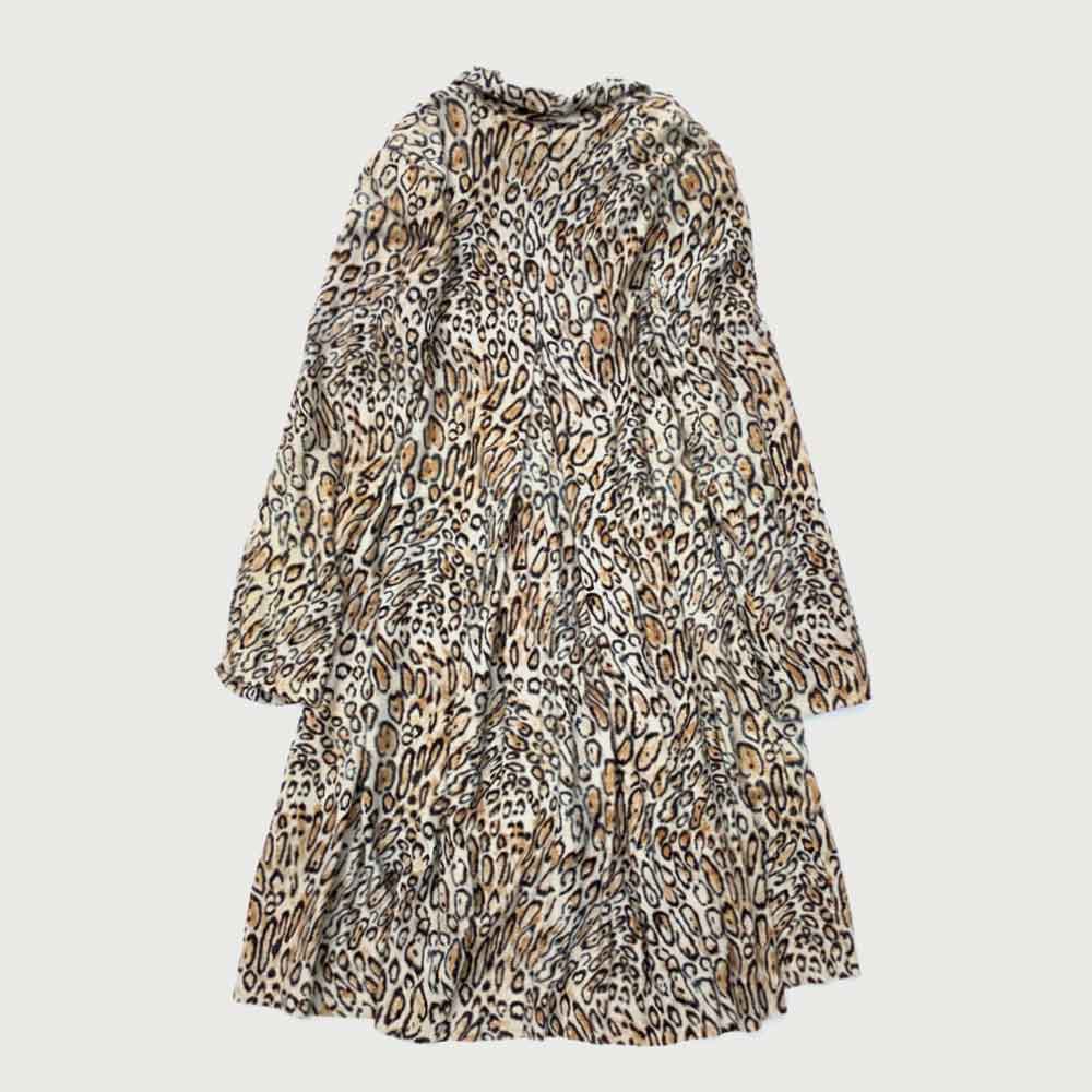 Raquel Allegra leopard jacket