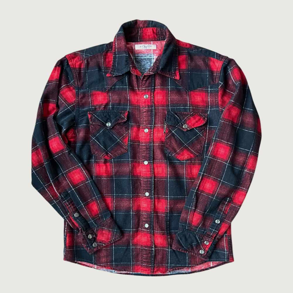 Vintage red flannel