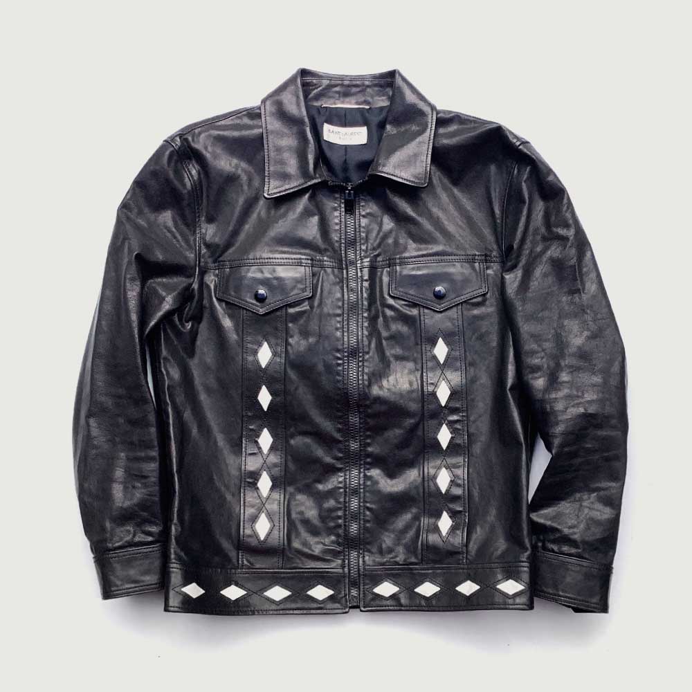 Saint Laurent leather jacket