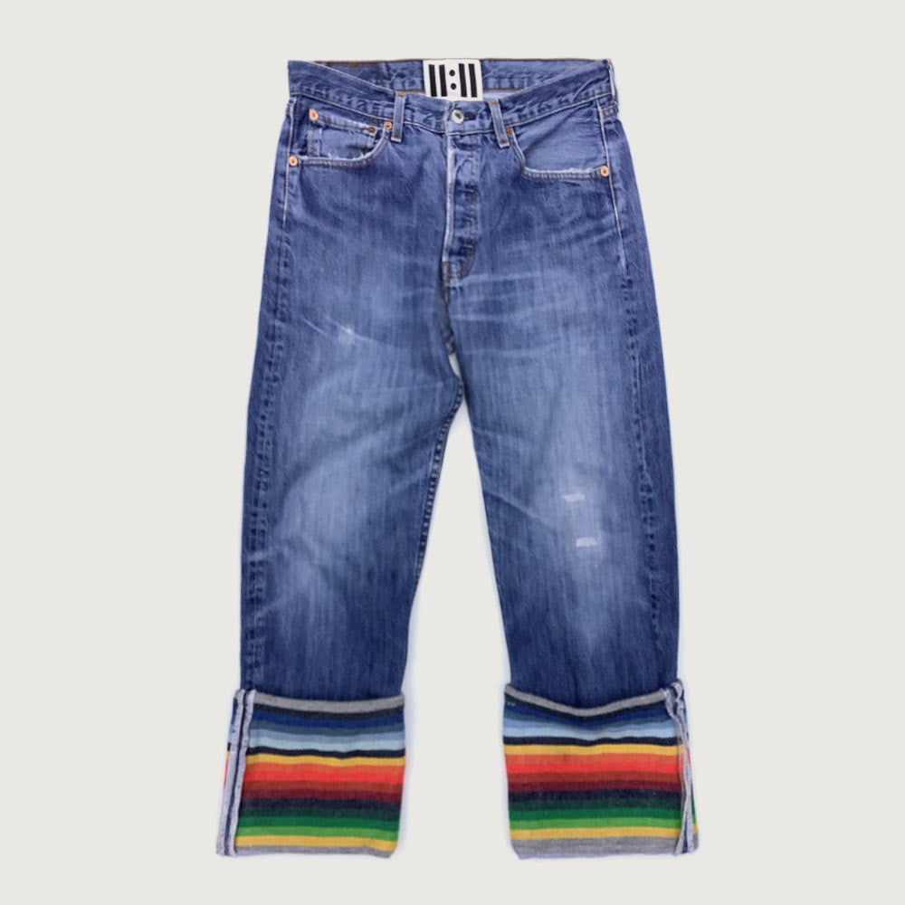 Vintage serape levi's