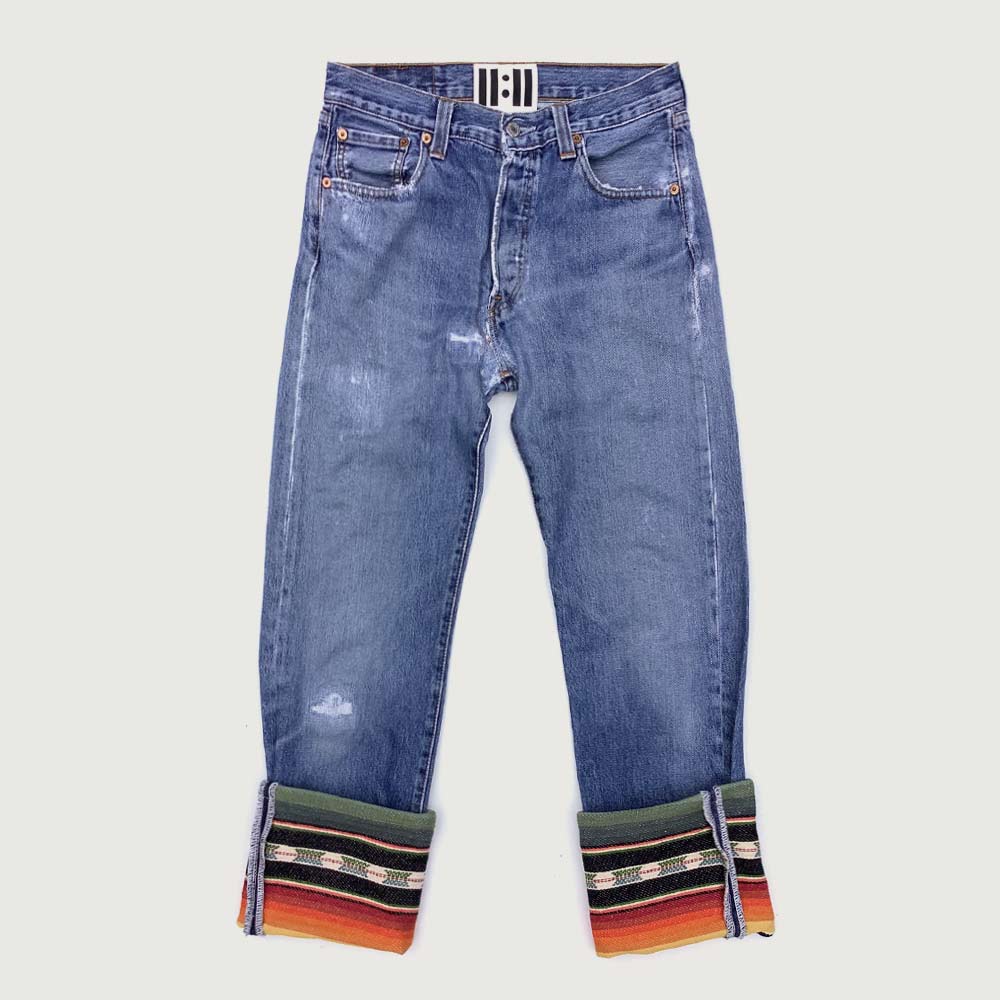 Vintage serape levi's