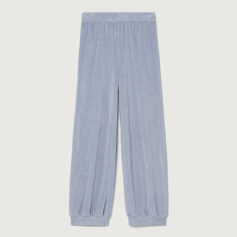 Velour harem pants