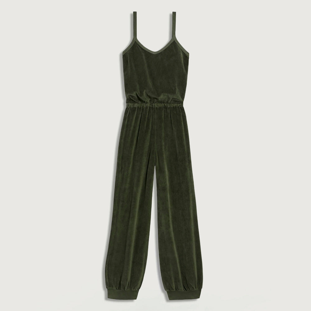 Velour jumpsuit